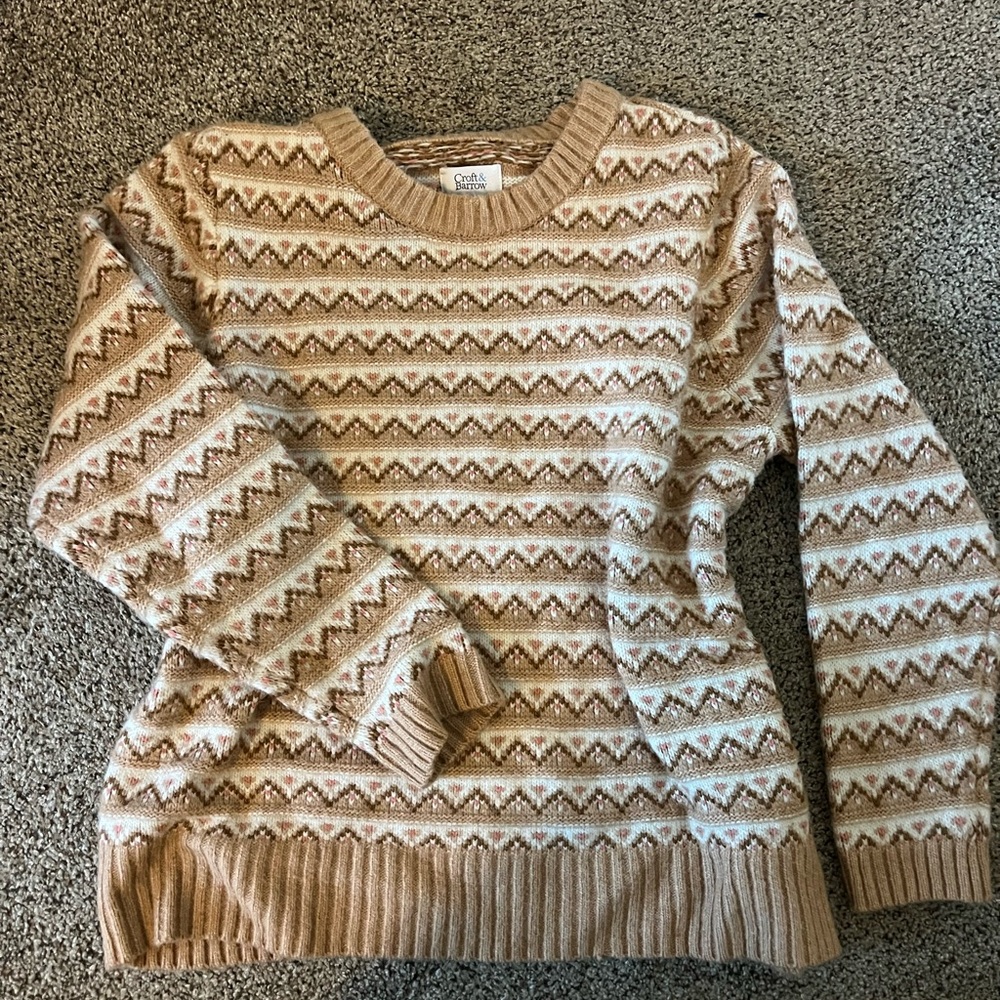 Cozy Cream Colored Sweater